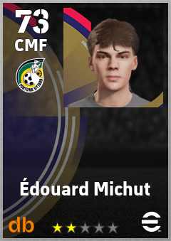 Édouard Michut — CMF, OVR 73, MAX 73