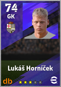 Lukáš Horníček eFootball player card