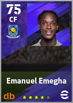 Emanuel Emegha eFootball player card