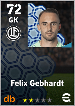 Felix Gebhardt eFootball player card