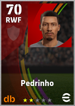 Pedrinho eFootball player card