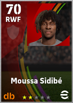 Moussa Sidibé eFootball player card