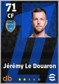 Jérémy Le Douaron — CF, OVR 71, MAX 71