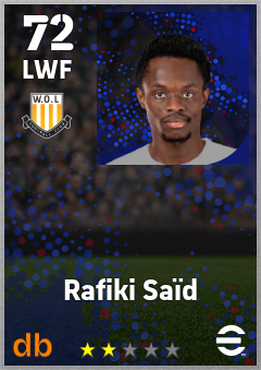 Rafiki Saïd eFootball player card