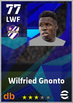 Wilfried Gnonto — LWF, OVR 77, MAX 77