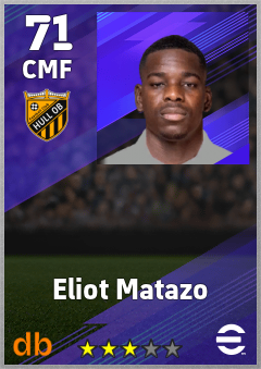 Eliot Matazo eFootball player card