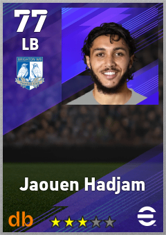 Jaouen Hadjam eFootball player card