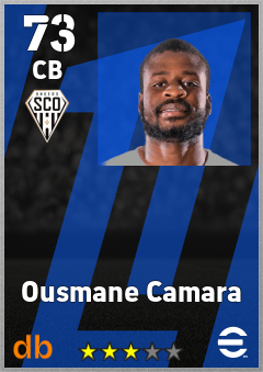 Ousmane Camara — CB, OVR 73, MAX 73