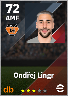 Ondřej Lingr — AMF, OVR 72, MAX 72