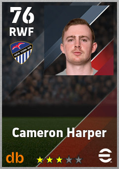 Cameron Harper eFootball player card