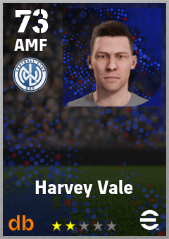 Harvey Vale — AMF, OVR 73, MAX 73