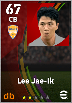 Lee Jae-Ik eFootball player card