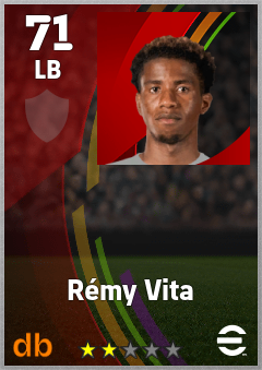 Rémy Vita — LB, OVR 71, MAX 71