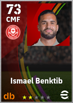 Ismael Benktib — CMF, OVR 73, MAX 73