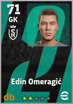 Edin Omeragić — GK, OVR 71, MAX 71