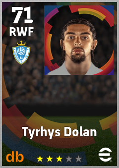 Tyrhys Dolan eFootball player card