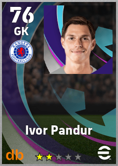 Ivor Pandur eFootball player card