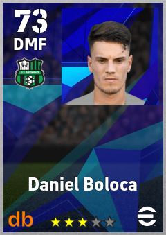 Daniel Boloca — DMF, OVR 73, MAX 73