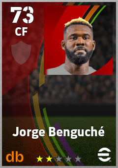 Jorge Benguché — CF, OVR 73, MAX 73