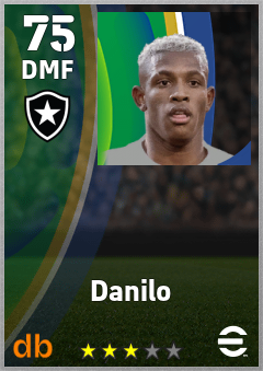 Danilo eFootball player card