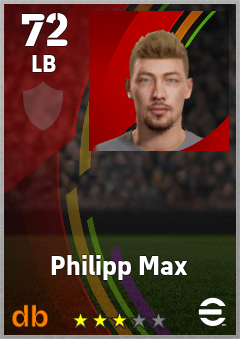 Philipp Max eFootball player card