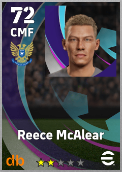 Reece McAlear eFootball player card