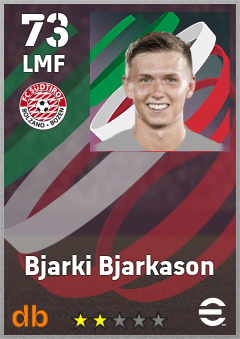 Bjarki Bjarkason — LMF, OVR 73, MAX 73