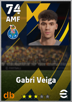 Gabri Veiga eFootball player card