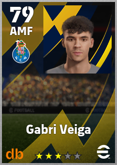 Gabri Veiga — AMF, OVR 79, MAX 79