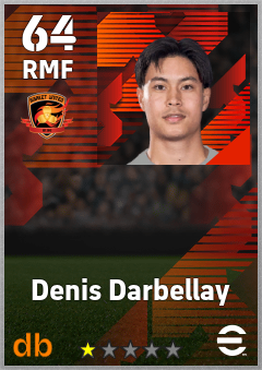 Denis Darbellay — RMF, OVR 64, MAX 64