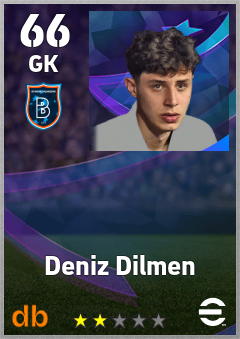 Deniz Dilmen — GK, OVR 66, MAX 66