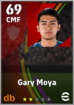 Gary Moya eFootball player card