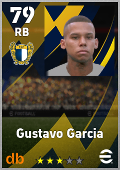 Gustavo Garcia — RB, OVR 79, MAX 79