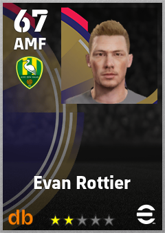 Evan Rottier — AMF, OVR 67, MAX 67