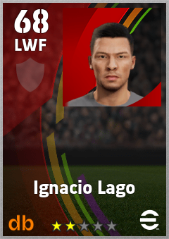 Ignacio Lago eFootball player card