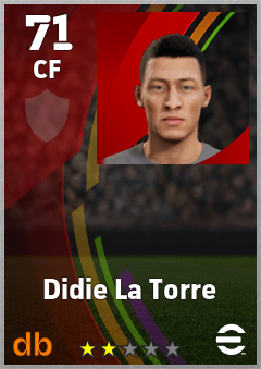 Didie La Torre eFootball player card