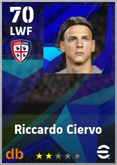 Riccardo Ciervo — LWF, OVR 70, MAX 70