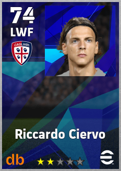 Riccardo Ciervo — LWF, OVR 74, MAX 74
