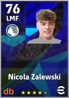 Nicola Zalewski eFootball player card