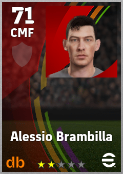 Alessio Brambilla — CMF, OVR 71, MAX 71