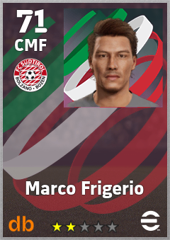 Marco Frigerio — CMF, OVR 71, MAX 71