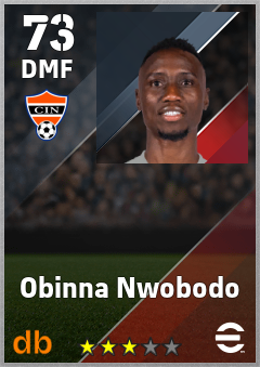Obinna Nwobodo — DMF, OVR 73, MAX 73
