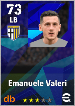 Emanuele Valeri eFootball player card