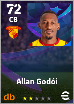 Allan Godói — CB, OVR 72, MAX 72