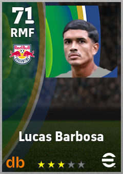 Lucas Barbosa eFootball player card