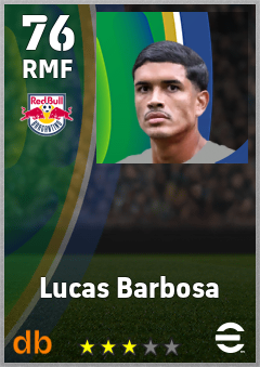 Lucas Barbosa eFootball player card
