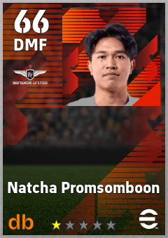 Natcha Promsomboon — DMF, OVR 66, MAX 66