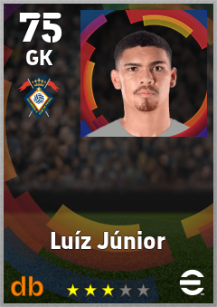 Luíz Júnior eFootball player card