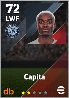 Capita — LWF, OVR 72, MAX 72