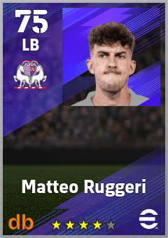 Matteo Ruggeri eFootball player card
